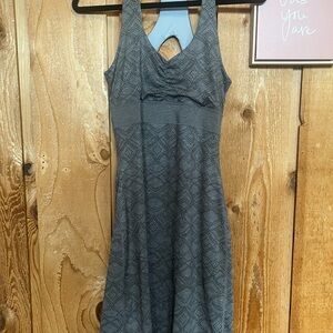 Outdoor Research Gray Patterned Midi Dress